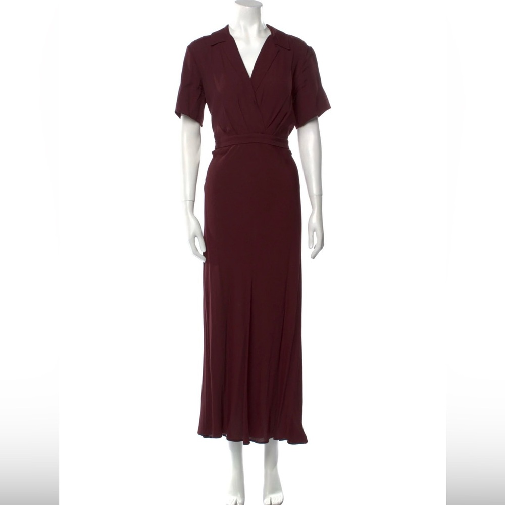 NWT Reformation Danika dress sz. L in Prune